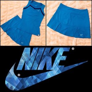 Nike Tennis Set Pleated Skirt & Tennis Tank, S